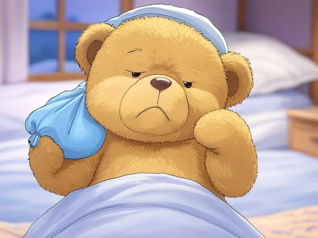 Teddy Bear with Arthritis